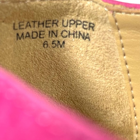 Talbots Women's Loafers Pointed Toe Pink Suede Size 6.5 M - Picture 10 of 12